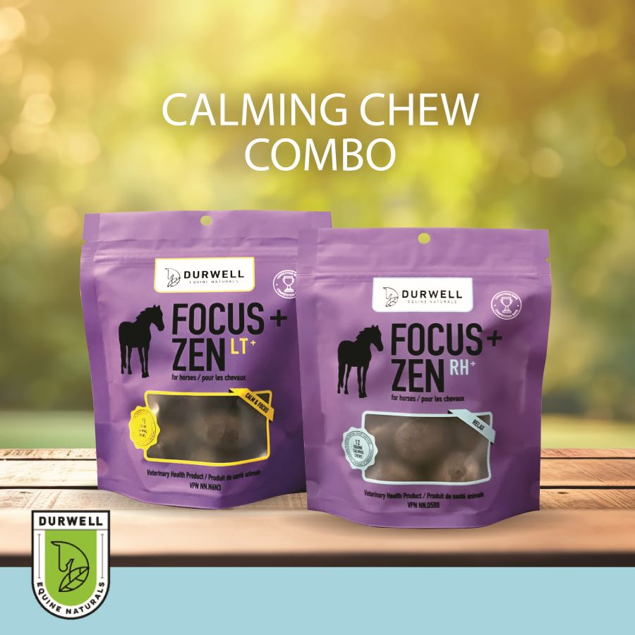 Durwell Focus + Zen Calming Chew Combo pack